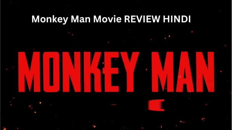 Monkey Man Movie Review Hindi