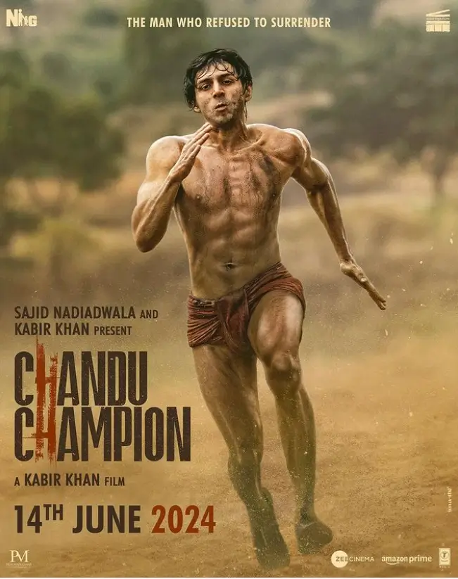 कार्तिक आर्यन का ऑस्कर विनिंग परफॉर्मेंस ,Chandu Champion Movie Review In Hindi 1 Chandu Champion Movie Review In Hindi