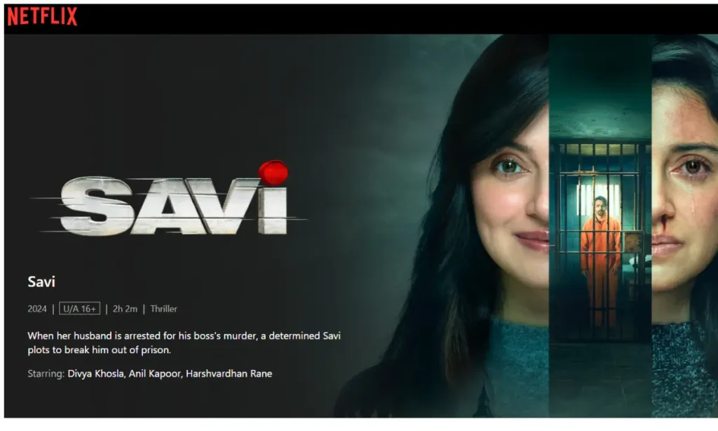 savi netflix review hindi