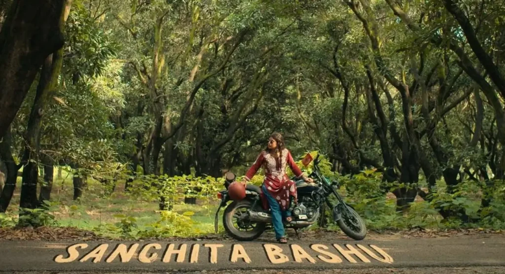 ठुकरा के मेरा प्यार की शानवीका शूटिंग के दौरान बुलेट चलाने मे गिरी, मूवी की स्क्रिप्ट का लगाती थी रट्टा। 2 Sanchita Basu Interview Bihar Village