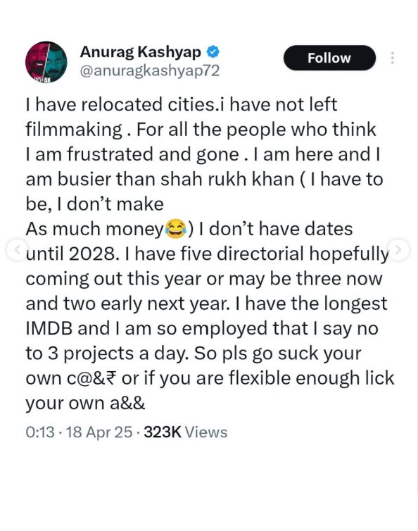 Anurag Kashyap:अनुराग कश्यप ने ब्राहमण भाइयों को, क्यों दी गाली? 4 4