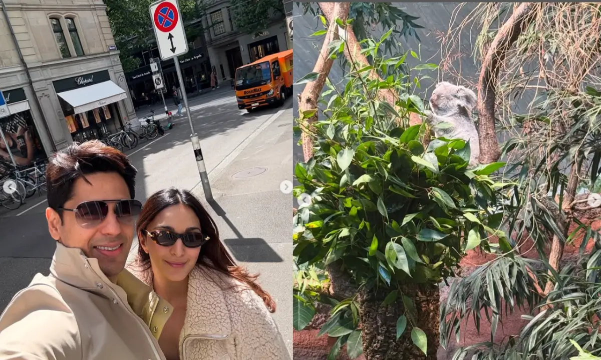 Sidharth Malhotra And Kiara Advani Holiday Picture