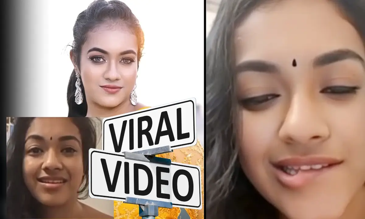 Shruthi Narayanan Viral Video