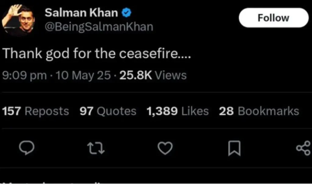Salman Khan Viral Video: सलमान खान के वायरल वीडियो में है, बड़ा झोल। 1 Salman Khan Delete Tweet Pahalgam Attack