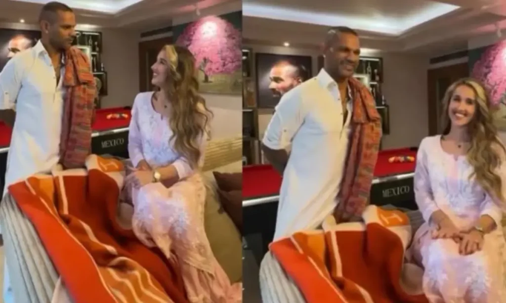 Shikhar Dhawan Girlfriend Viral Video: शिखर धवन जल्द ही रचाएगे, इस विदेशी महिला से शादी। 1 Shikhar Dhawan Ki Nayi Wife