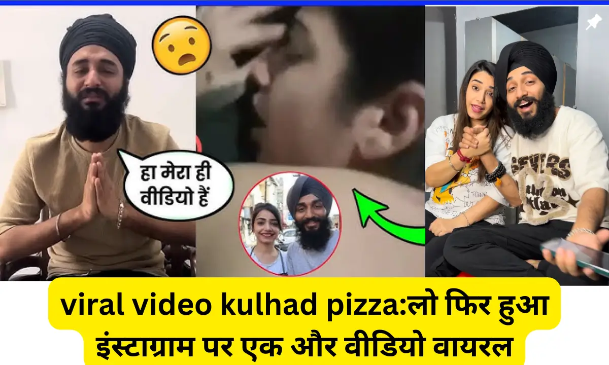 Viral Video Kulhad Pizza