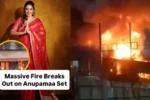 Anupama Tv Show Set In Mumbai Filmcity Caught Fire