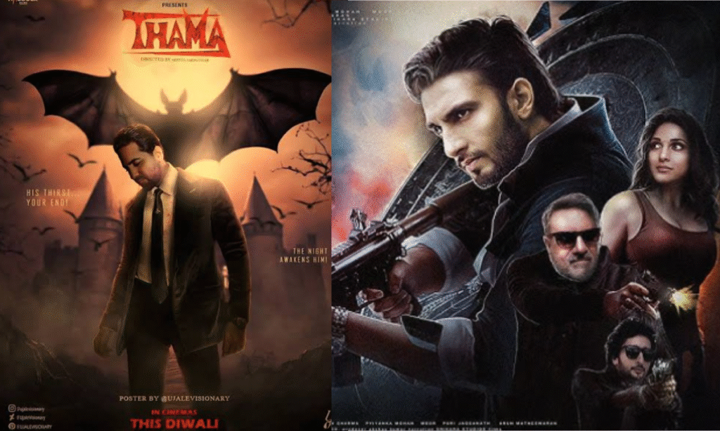 Bollywood Movie Updates 2025: War 2 से लेकर Don 3 तक: बॉलीवुड के आने वाले बड़े प्रोजेक्ट्स पर चर्चा&Quot; 2 Thama And Don 3 Movie Poster