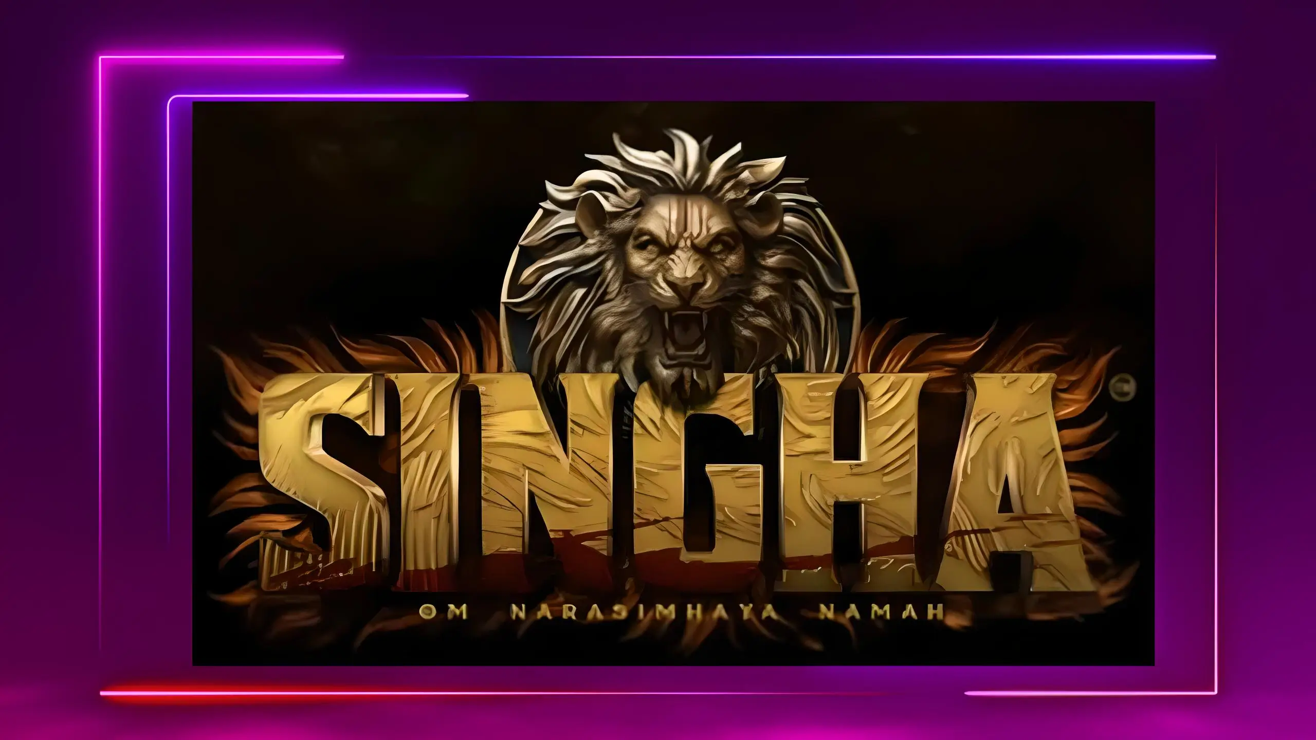 Singha Real Lion Indian Movie