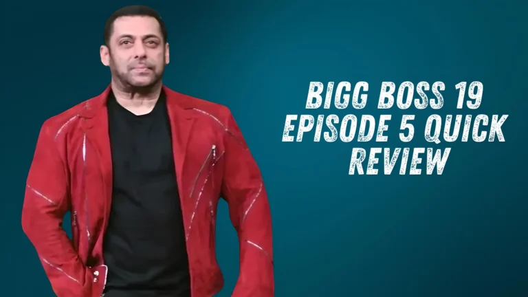 Bigg Boss 19 Episode 5 Quick Review